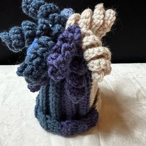 Adorable Hand Crocheted Baby Curlicue Spiral Hat